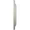 Ekena Millwork Niobe Ceiling Medallion (Fits Canopies up to 8 5/8"), 18"OD x 1 1/2"P, Pot of Cream Crackle CM18NIPCC - alternate 3